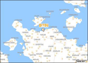 map of Qitou