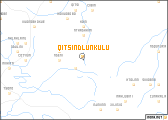 map of Qitsi-Ndlunkulu