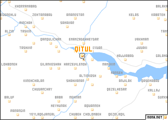 map of Qīţūl