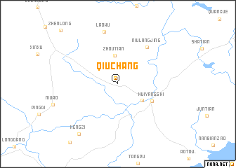 map of Qiuchang
