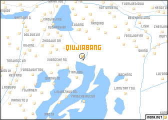 map of Qiujiabang