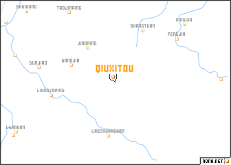 map of Qiuxitou