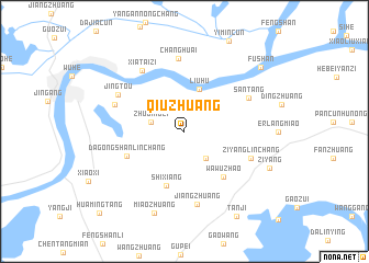 map of Qiuzhuang