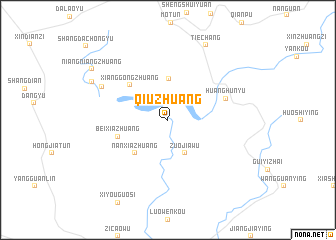 map of Qiuzhuang