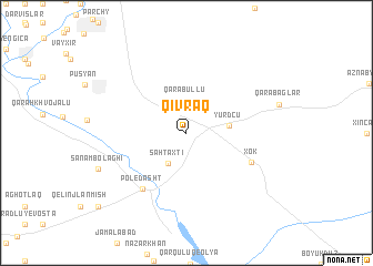 map of Qıvraq