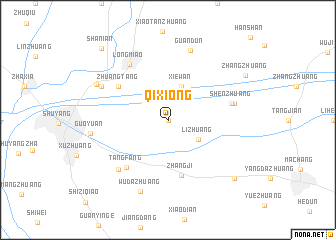 map of Qixiong