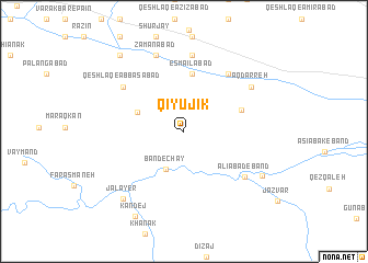 map of Qīyūjīk