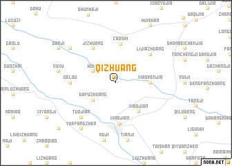 map of Qizhuang