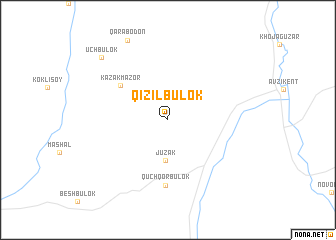 map of Qizilbulok