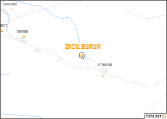 map of Qızılburun