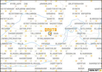 map of Qnūtā