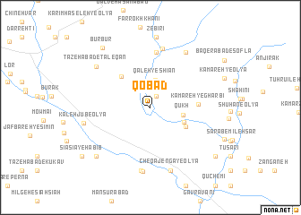 map of Qobād