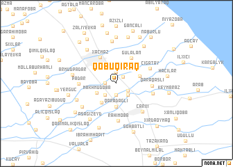 map of Qobuqıraq