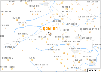 map of Qodman