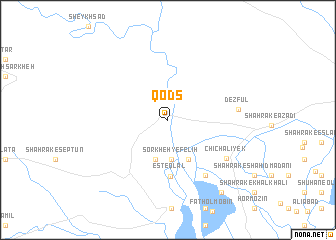 map of Qods