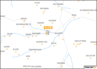 map of Qods