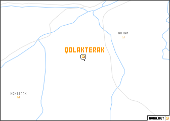 map of Qolakterak