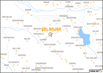 map of Qolanjān