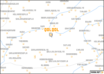 map of Qol Qol