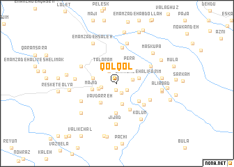 map of Qolqol