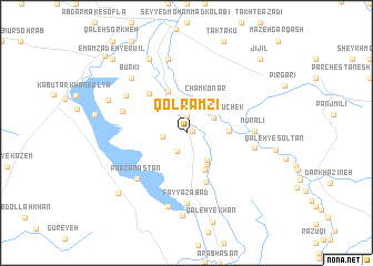 map of Qol Ramzī