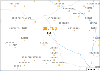 map of Qoltūq