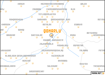 map of Qomārlū