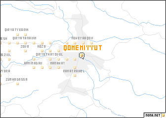 map of Qomemiyyut