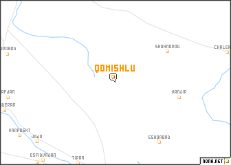 map of Qomīshlū