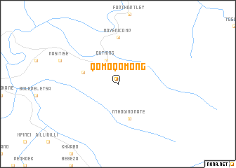 map of Qomoqomong