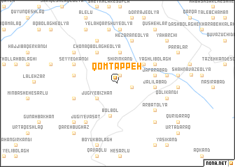 map of Qom Tappeh