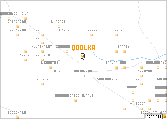 map of Qoolka