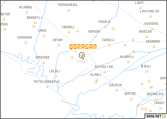map of Qorağan