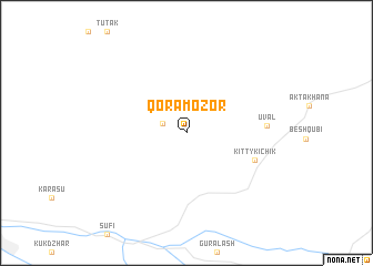 map of Qoramozor