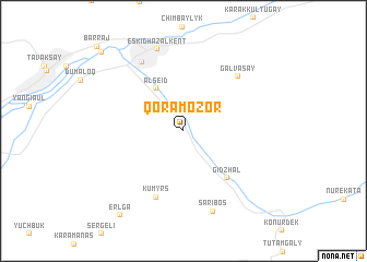 map of Qoramozor