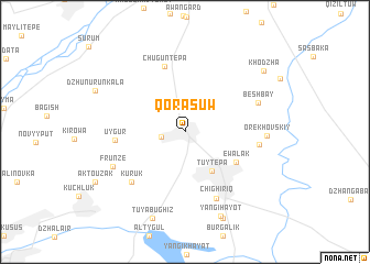 map of Qorasuw