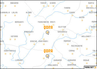 map of Qora