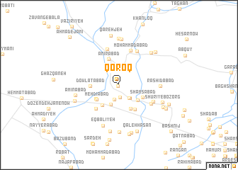 map of Qoroq