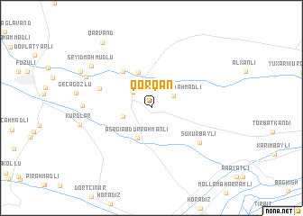 map of Qorqan