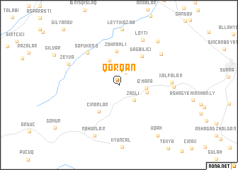 map of Qorqan