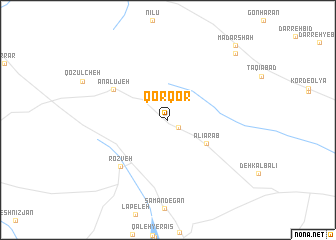 map of Qorqor