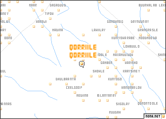 map of Qorriile