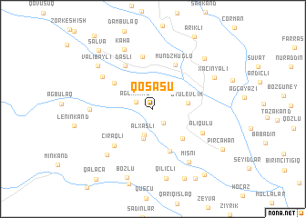 map of Qoşasu