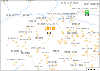 map of Qoţbī