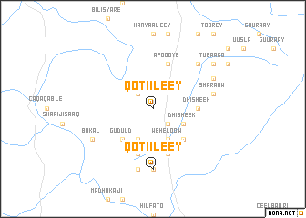 map of Qotiileey