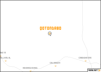 map of Qoton-Dabo