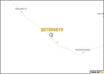 map of Qotonweyn