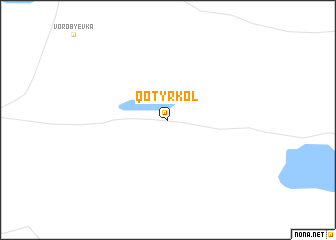 map of Qotyrköl