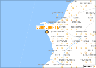 map of Qoum Charte