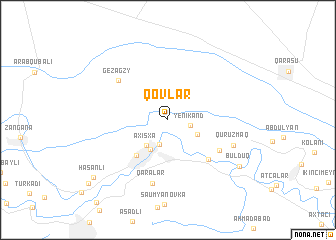 map of Qovlar